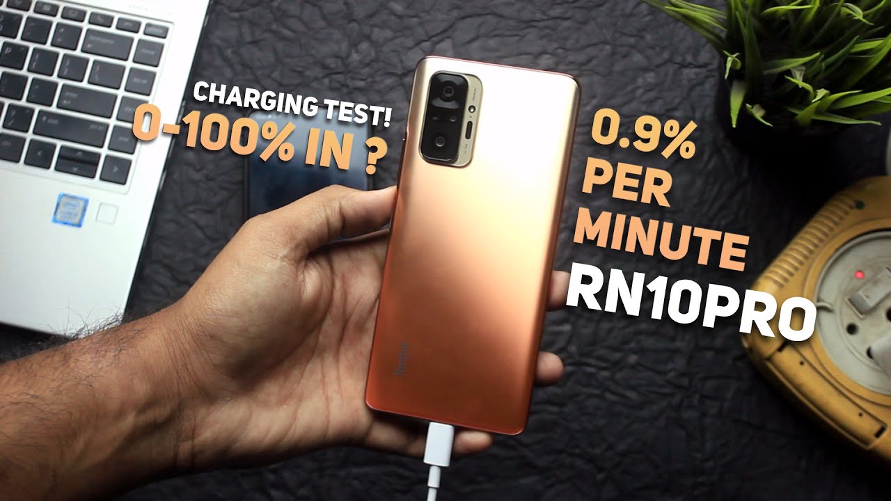 Redmi Note 10 Pro Battery Charging Test | 0-100% in ? | Redmi note 10 ...