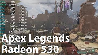 Radeon 530 Review (R7 M460 / R7 M360) - Gameplay Benchmark Test (i7-8550U)