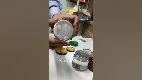 Glass bottle sealing  foil wads  and machines