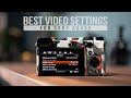 Best SONY A6400 Video Settings // Beginner Friendly Tutorial