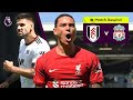 Nez Scores  Assists Mitrovi Scores Twice  Fulham vs Liverpool  Premier League Highlights