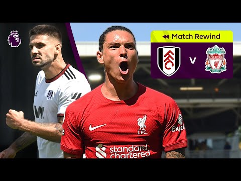 Núñez Scores &amp; Assists! Mitrović Scores Twice! | Fulham vs Liverpool | Premier League Highlights