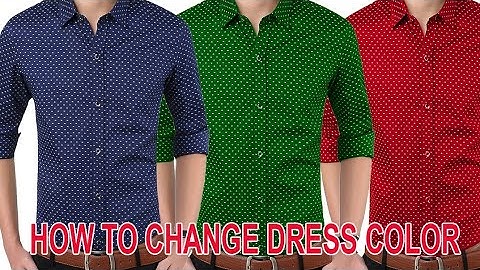Photoshop Tutorial : How to change shirt Color in Photoshop CC & Cs6