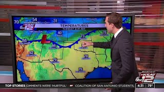 WATCH: Meteorologist Justin Horne gives his early weather forecast