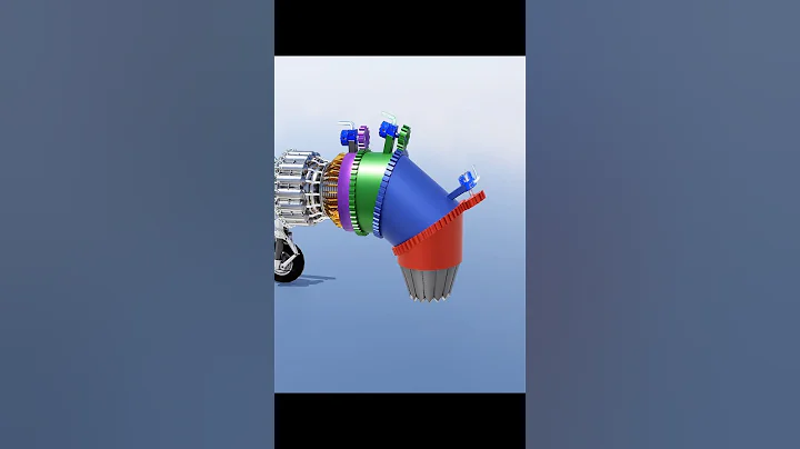 F35B's nozzle incredible engineering! How's it work? #aviationengineering