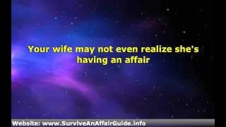 Wife affair come after my back Will her