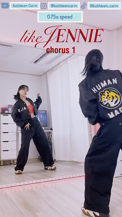 Jennie - Like JENNIE 🔥chorus 1   dance break #dancetutorial