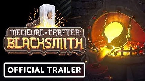 Medieval Crafter Blacksmith - Official Gameplay Reveal Trailer