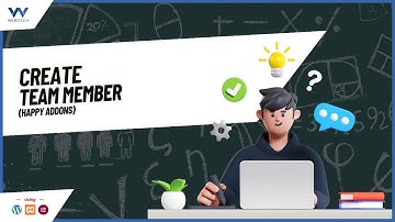 How to add Team Member in WordPress Website Using Elementor (Happy Addons) - WordPress Tutorials
