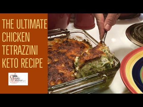 Keto Chicken Tetrazzini | Low Carb | No Pasta #keto #ketorecipes #ketodiet #lowcarb #ketofamilydish