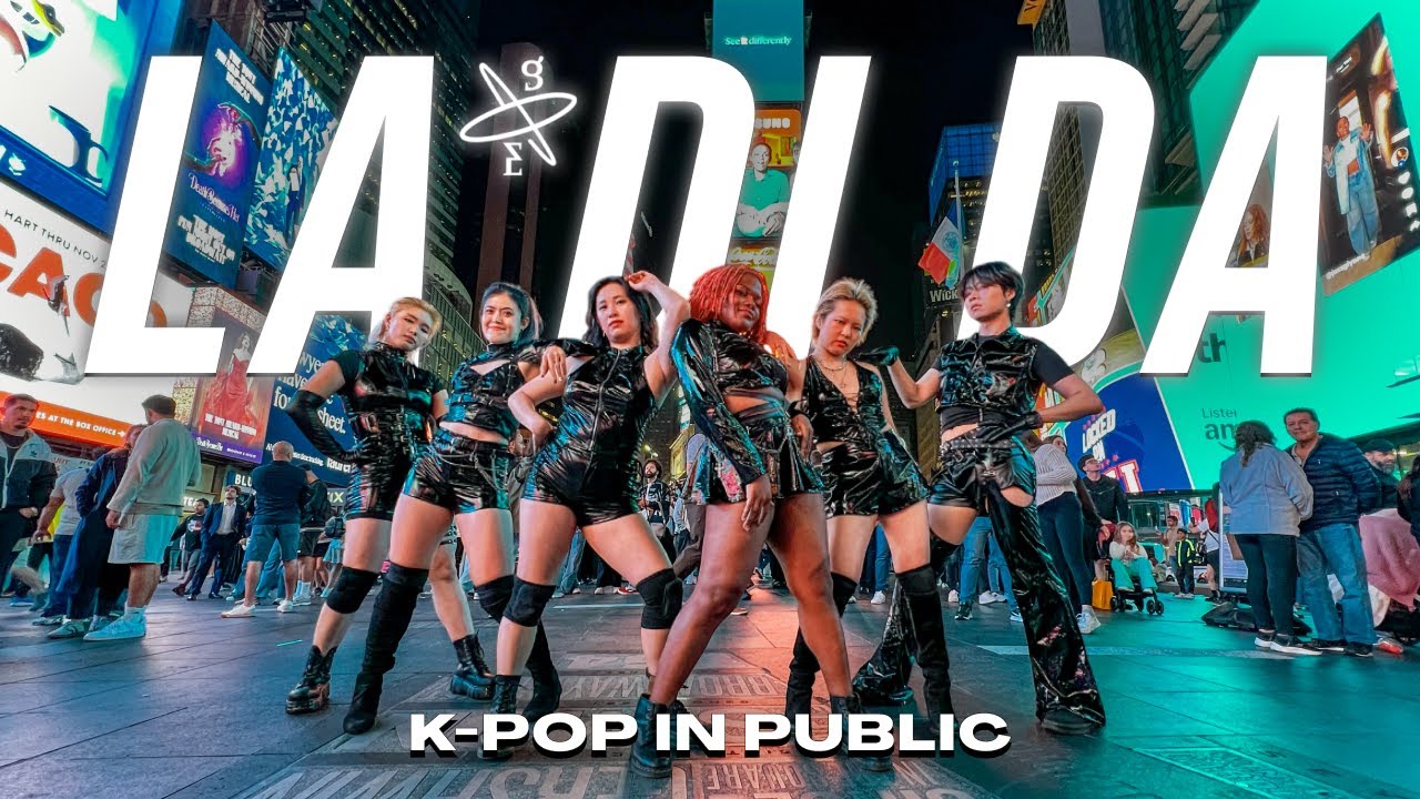 [KPOP IN PUBLIC NYC - ONE TAKE] EVERGLOW (에버글로우) - 'LA DI DA'  | FULL DANCE COVER in TIMES SQUARE