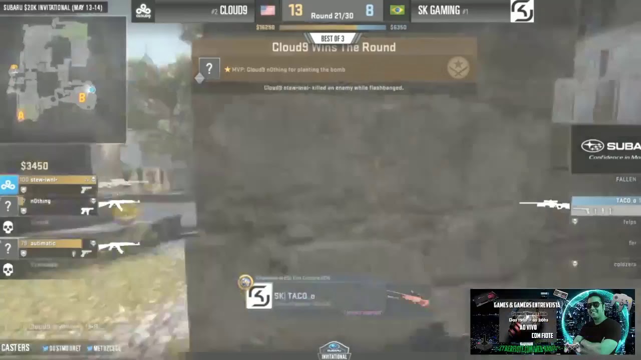 SK GAMING vs CLOUD9 - Subaru Invitational - GRANDE FINAL