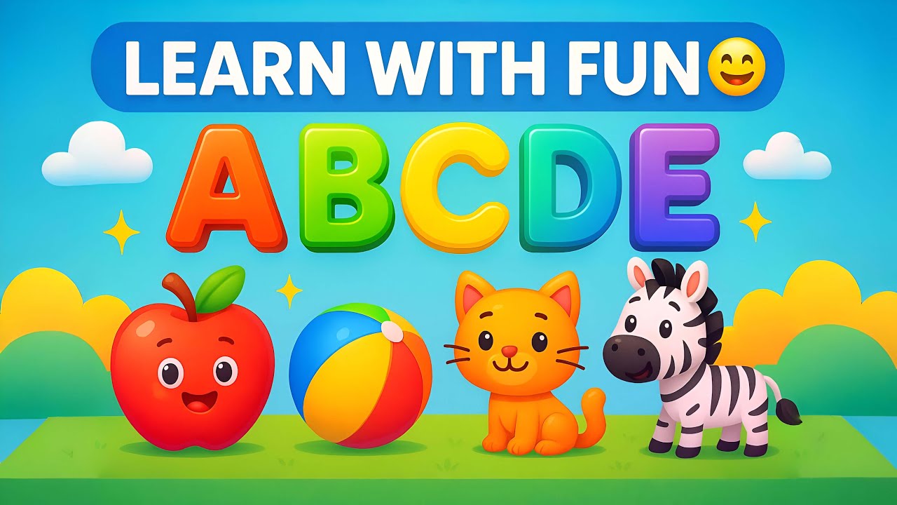Phonics Song A–Z 🔤 | Learn Letter Sounds for Kids | ABC Phonics for