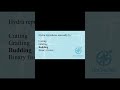 Hydra reproduces asexually by