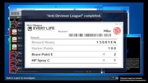 "Anti-Devimon League" Domination/Subdue Battle - Digimon Story: Cyber Sleuth - Hacker