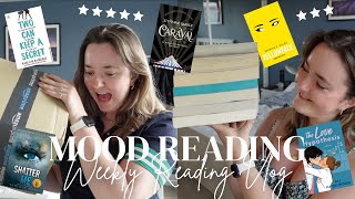 Spoiler Free Mood Reading Vlog & Massive Book Haul