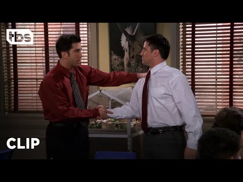 Friends: Ross Breaks Down Barriers at the Museum (Season 4 Clip)  TBS