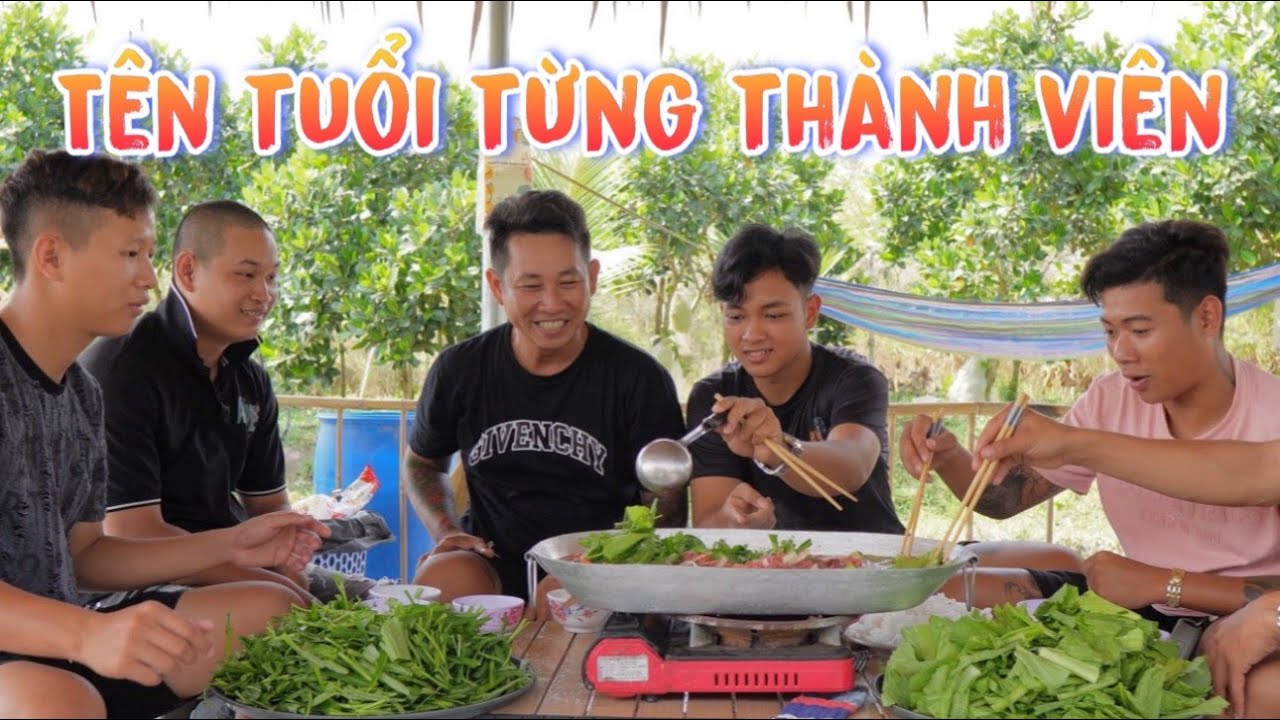 Nấu Món Vịt Nấu Chao Và Giới Thiệu Tên Tuổi Từng Thành Viên