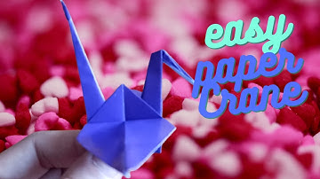 How To Make a Paper Crane | Cách Gấp Hạc Giấy