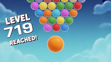 🔥 Bubble Shooter Classic Pop 🟢 Level 719– Step-by-Step Guide to Victory 🎯 Bubble Shooter Game Play