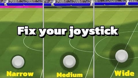 Best Joystick Settings in eFootball Mobile (Fixed, Movable & Input Range)