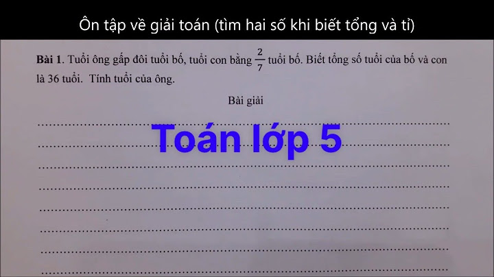 Các dạng toán lien loan đến kiến thức học