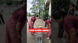 Quick Decision Making Challenge with Our Teachers | Fun Activity at SSNVM School Sirali