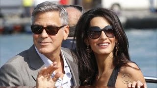 George Clooney ties the knot in Venice