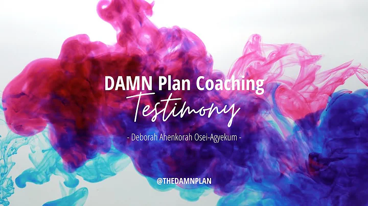 DAMN Plan Coaching Testimony - Debbie A