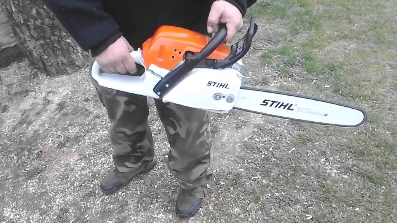 Stihl MS 291 - YouTube