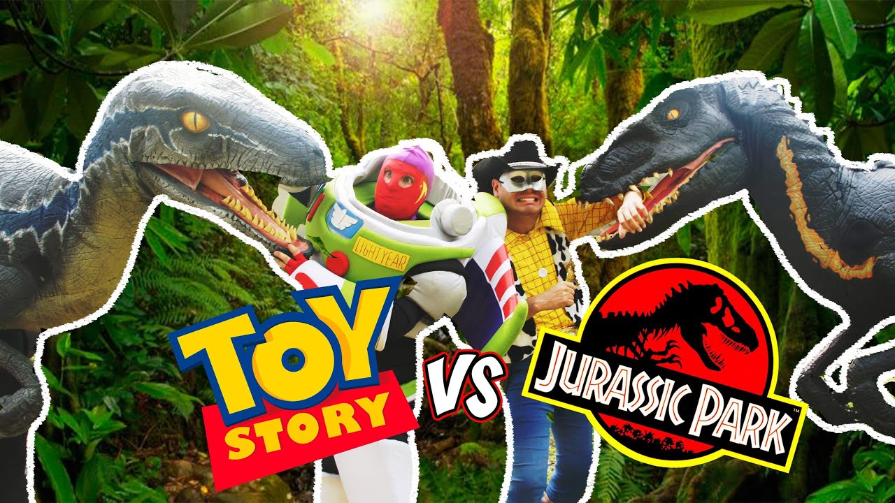 Toy Story 4 VS Jurassic World / Manito y Maskarin - YouTube