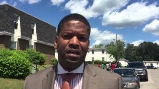 Birmingham Police Department Lt. Sean Edwards discusses shootings at apartment complex