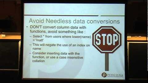 Common MySQL Performance Blunders