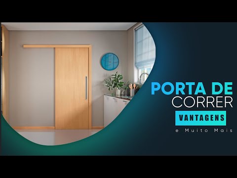 Vídeo: Porta de correr na parede: vantagens, variedades