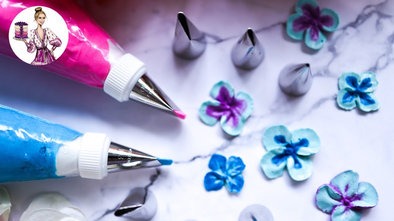 Learn How to Make Beautiful Buttercream Hydrangea Flowers for Cakes