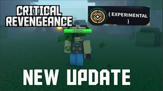 NEW EXPERIMENTAL PATCH UPDATE