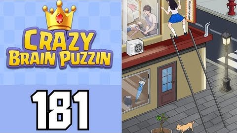 Crazy Brain Puzzle Level 181 Hotel Escape | Game Walkthrough