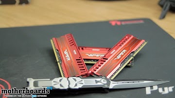 Patriot Memory Viper 3 Series Venom Red 1866MHz 32GB Memory Kit Unboxing
