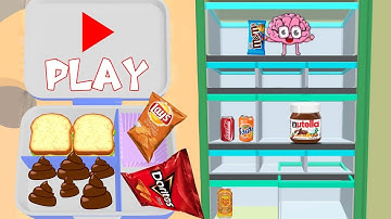 Lunch Box | Fill Up Fridge - Satisfying Mobile Games All Level Gameplay iOS Android Walkthrough
