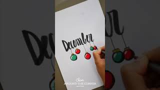 Hello December ! - Faites vous même vos cartes de voeux !