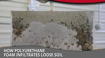 Soil Stabilization:  How Polyurethane Foam Infiltrates Loose Soil