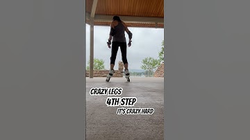 Crazy Legs - Step 4 #viral #steps4th #inlineskating #learning