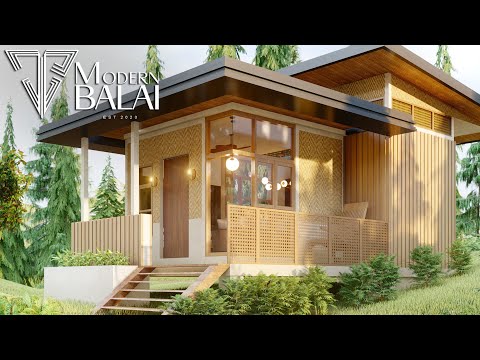 MODERN AMAKAN HOUSE | 50 SQM. SMALL HOUSE WITH INTERIOR DESIGN | MODERN BALAI