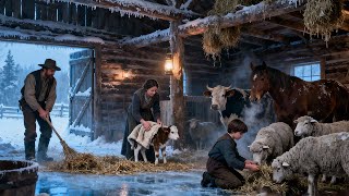 How Early Settlers Kept Their Animals Alive Through Deadly Winters | Relaxing History for Sleep
