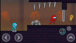 Red And Blue Stickman : Season 2 Gameplay Walkthrough screenshot 5