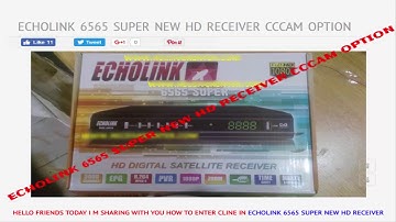 ECHOLINK 6565 SUPER NEW HD RECEIVER CCCAM OPTION