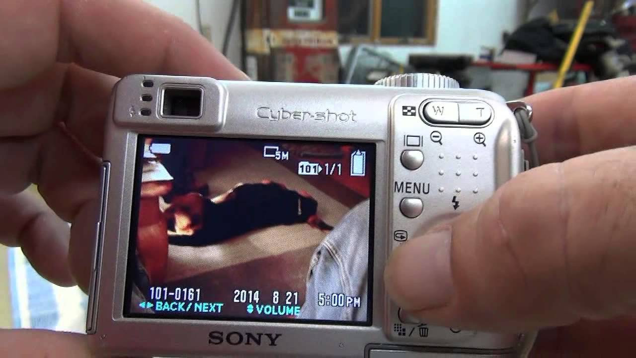 Sony CyberShot DSC W1 look over 8 21 2014 - YouTube