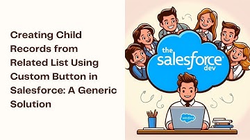 Creating Child Records from Related List in Salesforce | Custom Button & Flow Solution