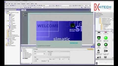 Scada winCC bài 7: Cách chạy mô phỏng