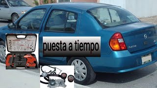 Cómo poner a tiempo nissan Platina, Renault clio , kangoo  1.6 lts. #video #renault